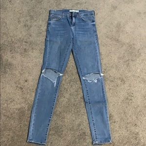 High waist skinny, Top Shop Jeans